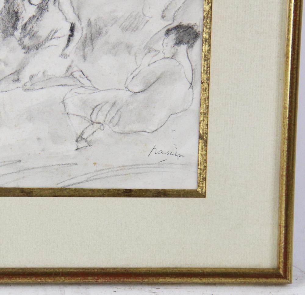 Jules Pascin, Pencil Drawing - 4