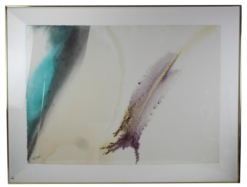 Paul Jenkins, Abstract, Watercolor (1 of 9)