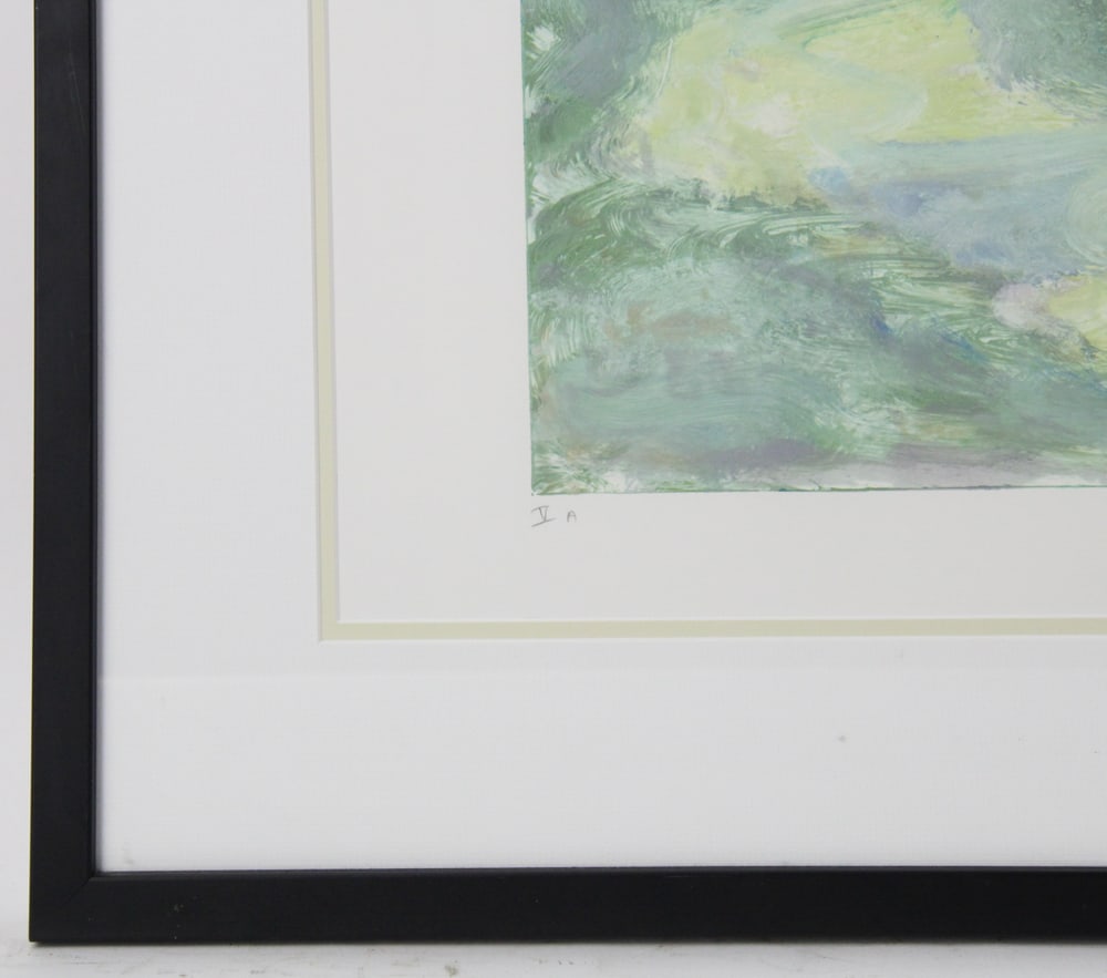 Gregory Amenoff, "View", Monoprint - 4