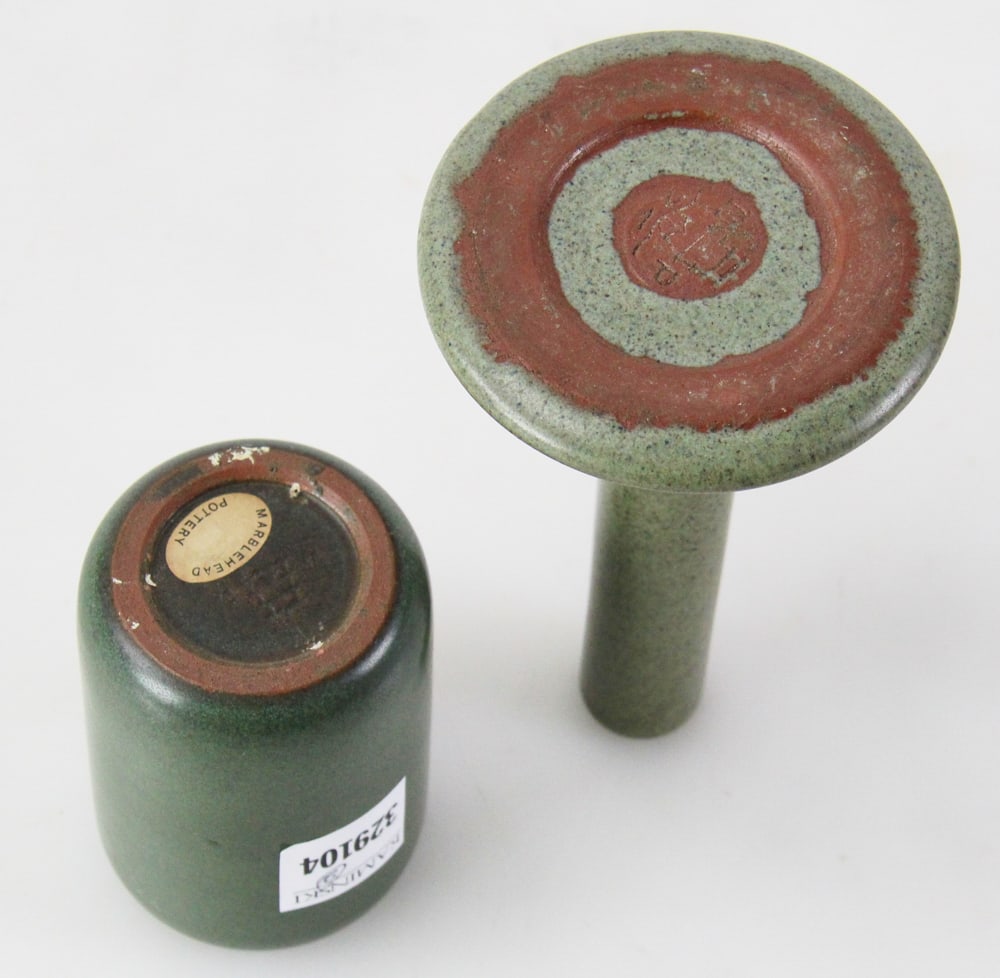 Marblehead Pottery Vases - 7