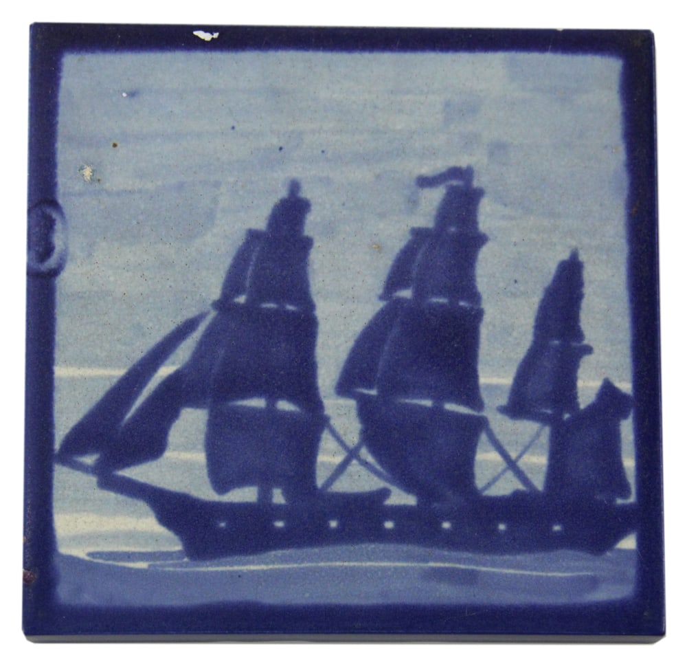 Marblehead Pottery Tile (1 of 6)