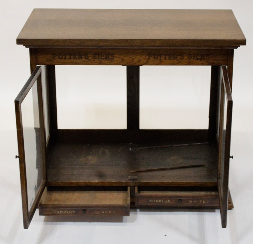 Antique Potter's Spool Cabinet - 7