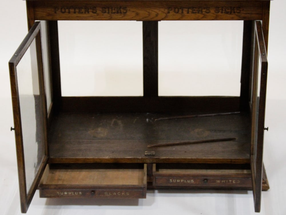 Antique Potter's Spool Cabinet - 8