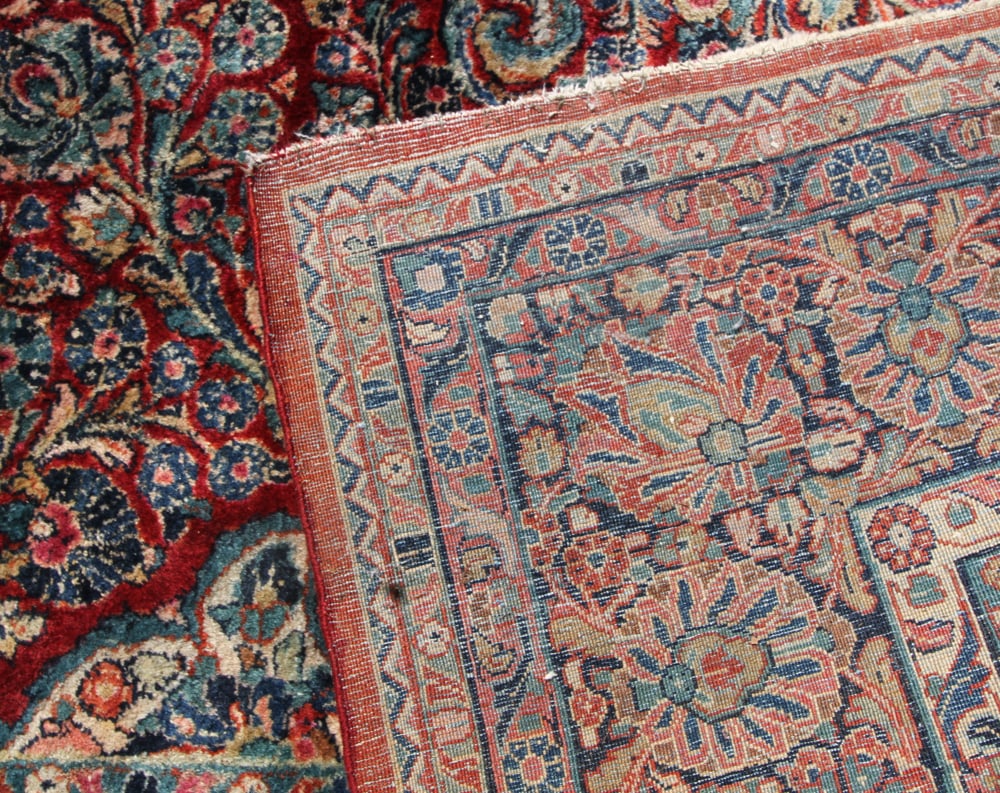 Antique Persian Sarouk Rug - 10