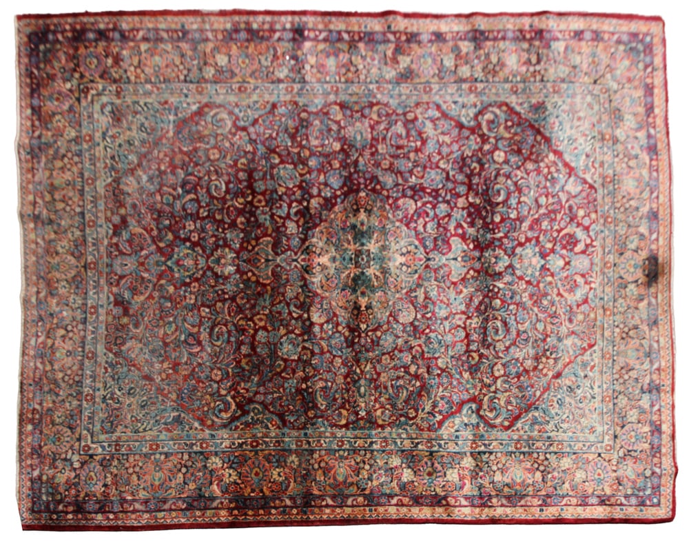 Antique Persian Sarouk Rug (1 of 10)