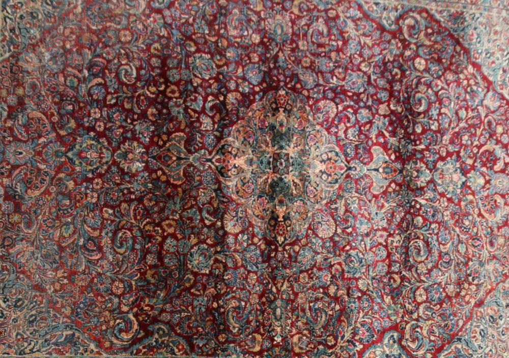 Antique Persian Sarouk Rug - 3
