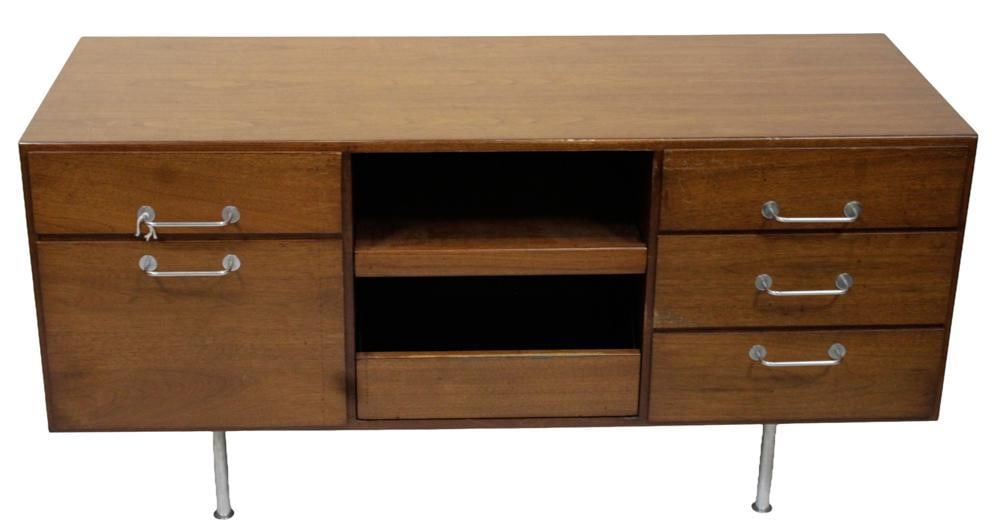 Jens Risom Walnut Credenza (1 of 9)