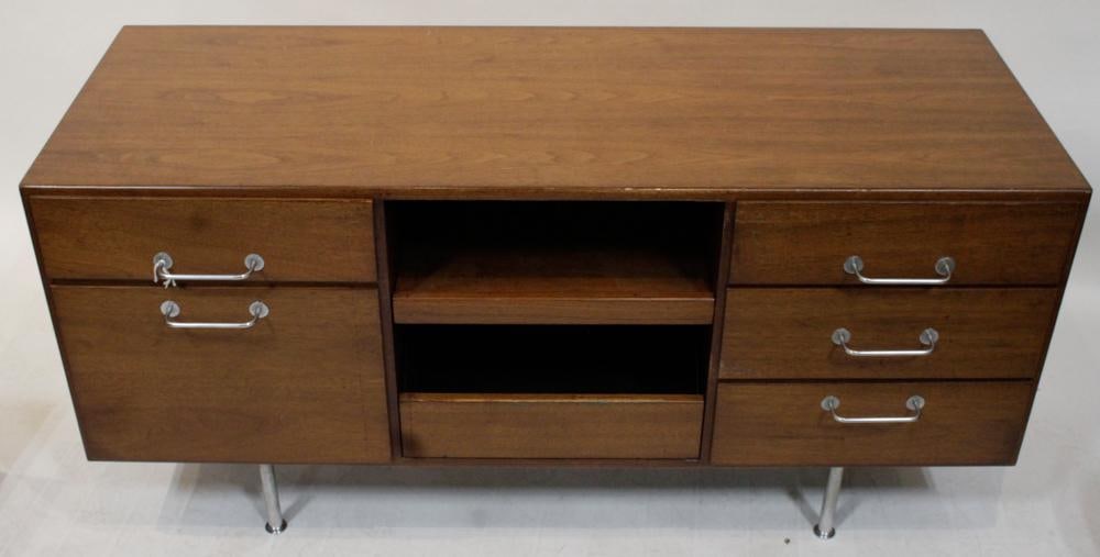 Jens Risom Walnut Credenza - 6