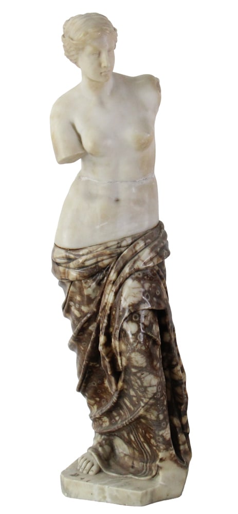 Marble Sculpture Resembling Venus de Milo (1 of 12)