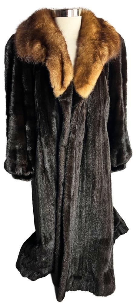 Revillon Full-Length Mink Coat (1 of 9)