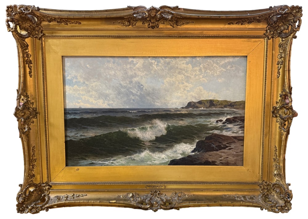 A.T. Bricher, Seascape Near Wells, Maine, Oil on Canvas (1 of 13)