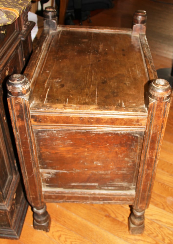 19thC Middle Eastern Carved Cabinet - 2