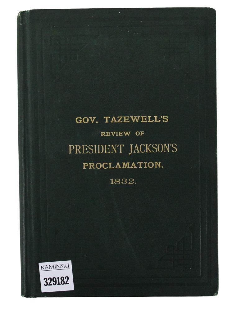 President Andrew Jackson's Proclamation, 1832 (1 of 14)