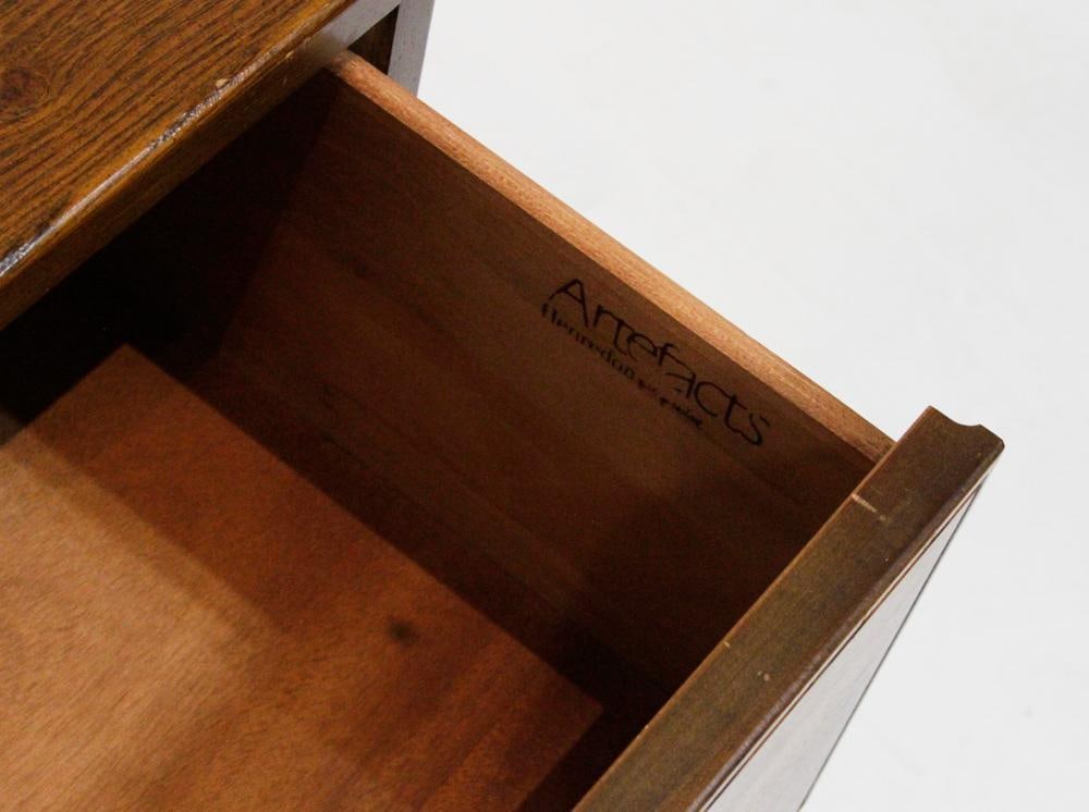 20thC Artefacts Two-Drawer Chest - 7