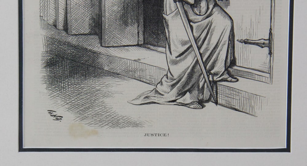 Harpers Weekly Prints, Framed - 9