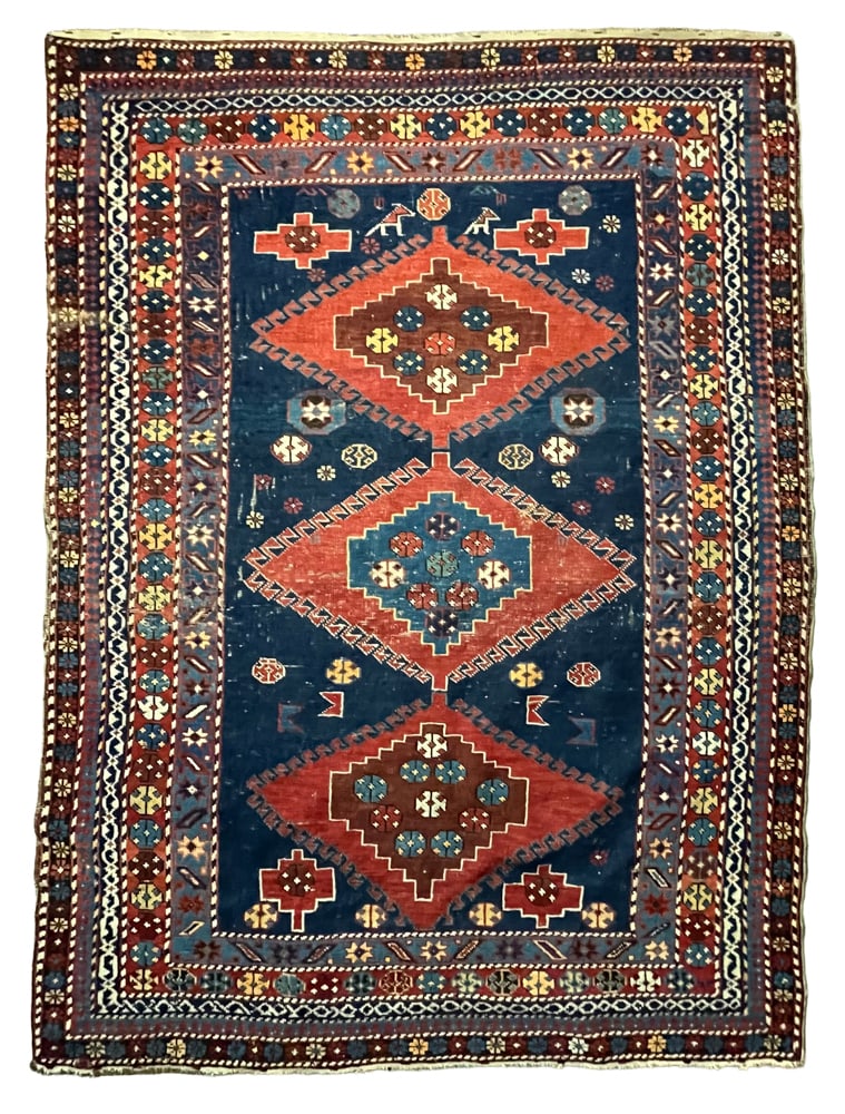 Antique Caucasian Shirvan Rug (1 of 7)
