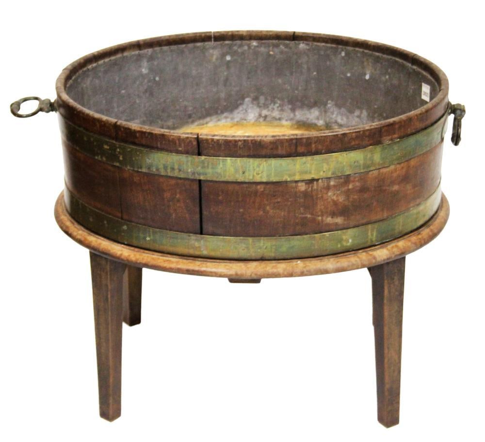 19thC English Cellarette (1 of 8)