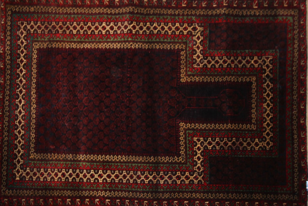 Afghanistan Prayer Rug - 4