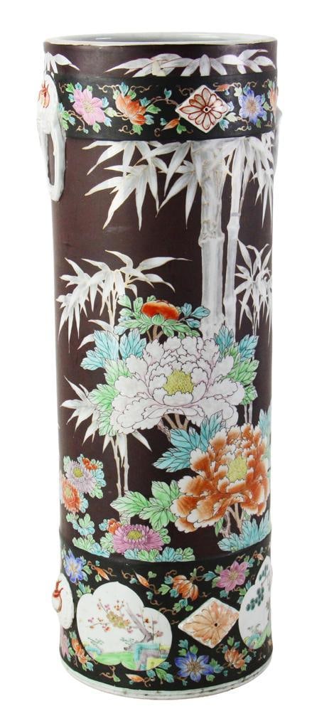 Vintage Japanese Porcelain Umbrella Stand (1 of 12)