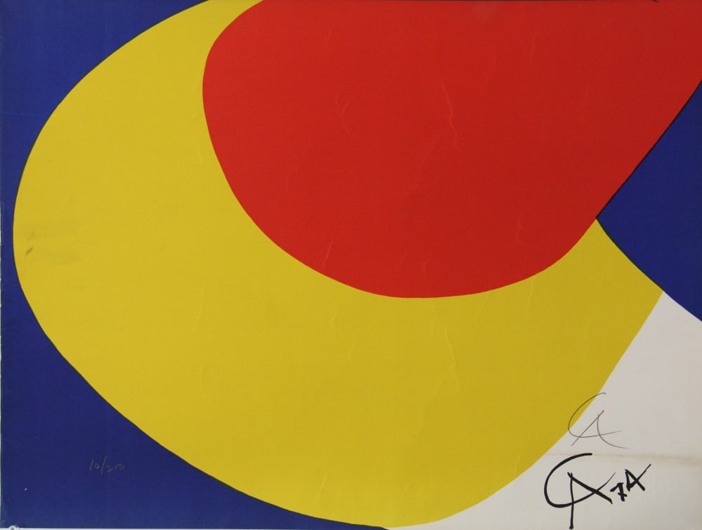 Alexander Calder, Geometric Abstract, Print - 2