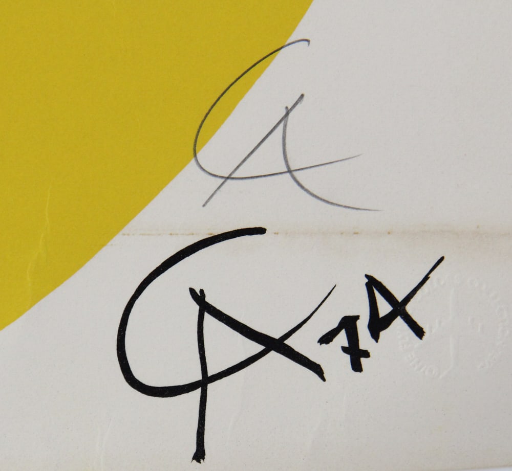 Alexander Calder, Geometric Abstract, Print - 5