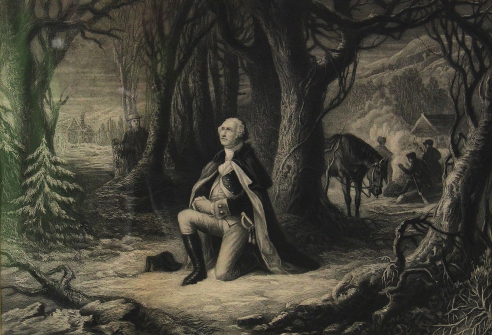 19thC Washington Print - 2