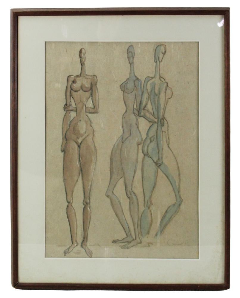 Doris Porter Caesar, Study of Three Women (1 of 10)