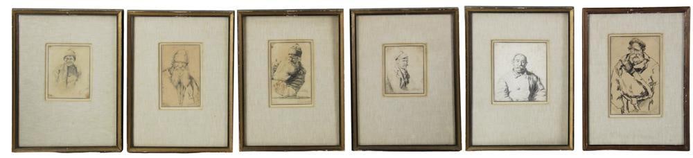 Vladimir Osipovic Perelman, Group of Russian Drawings (1 of 18)