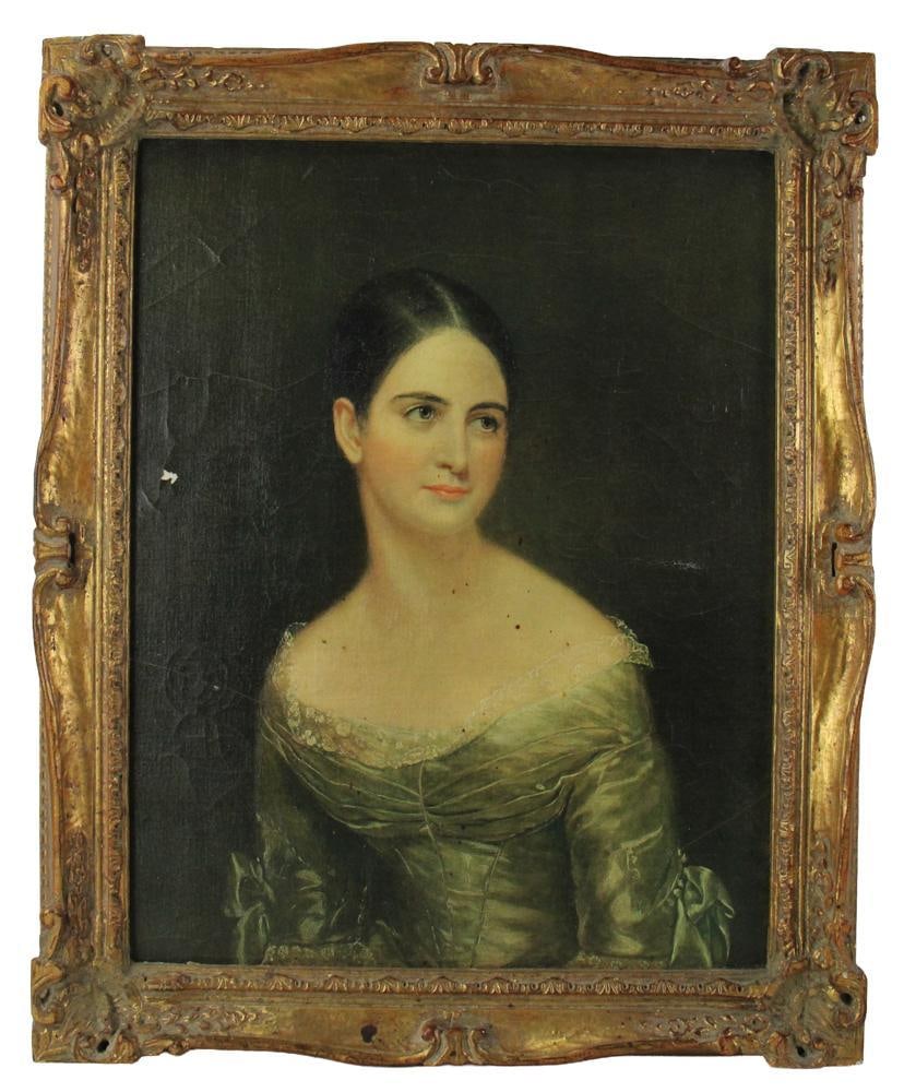 Thomas Sully After "Miss Pearce", Oil on Canvas (1 of 9)