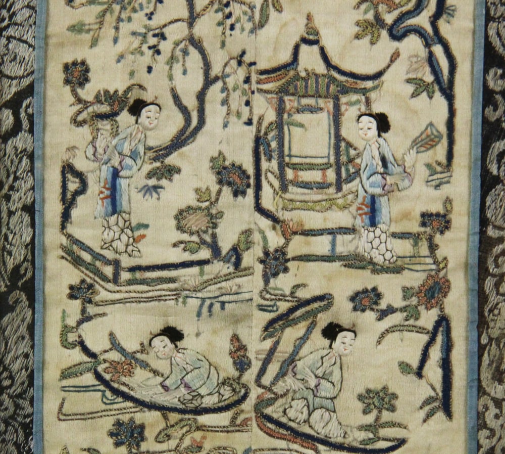 Two Chinese Embroideries - 8
