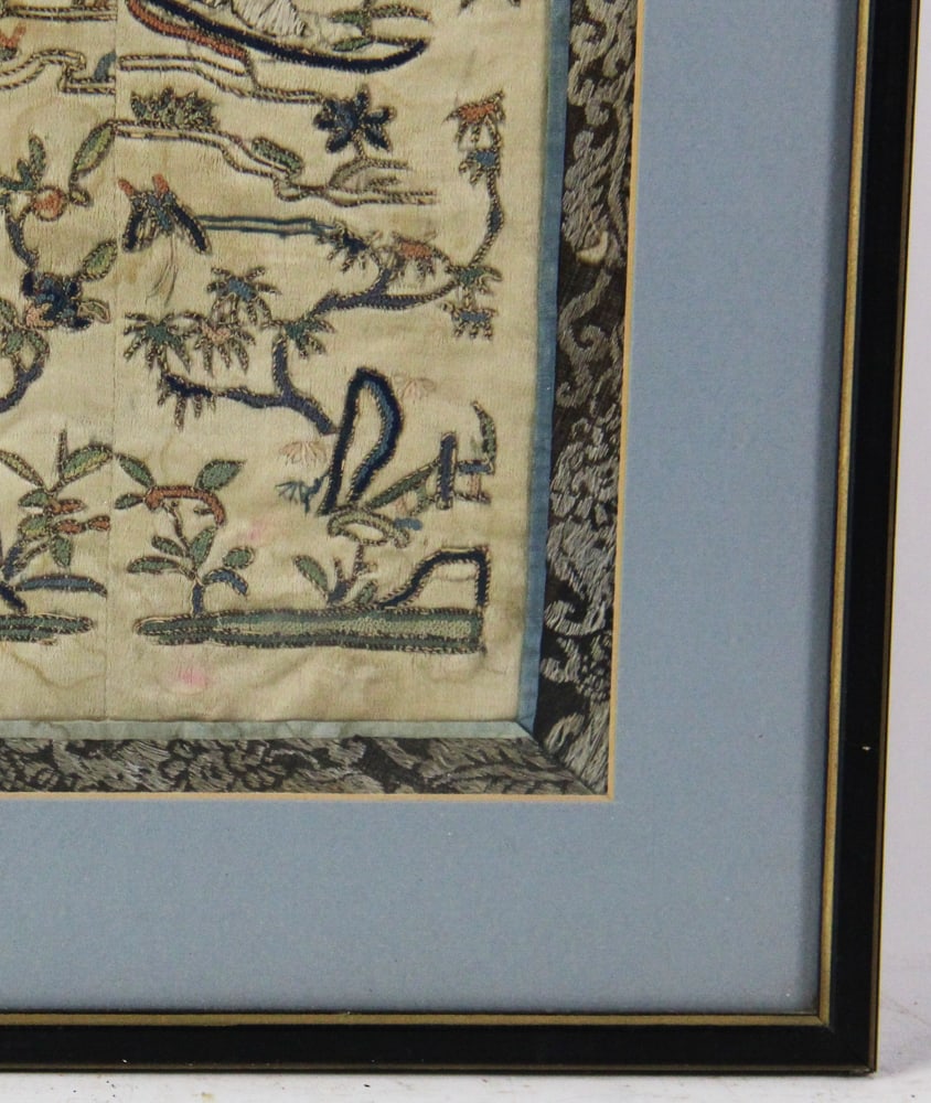 Two Chinese Embroideries - 9