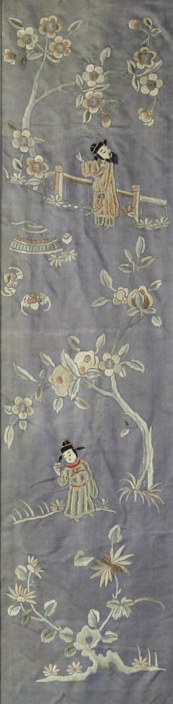 Chinese Embroidered Panel - 2