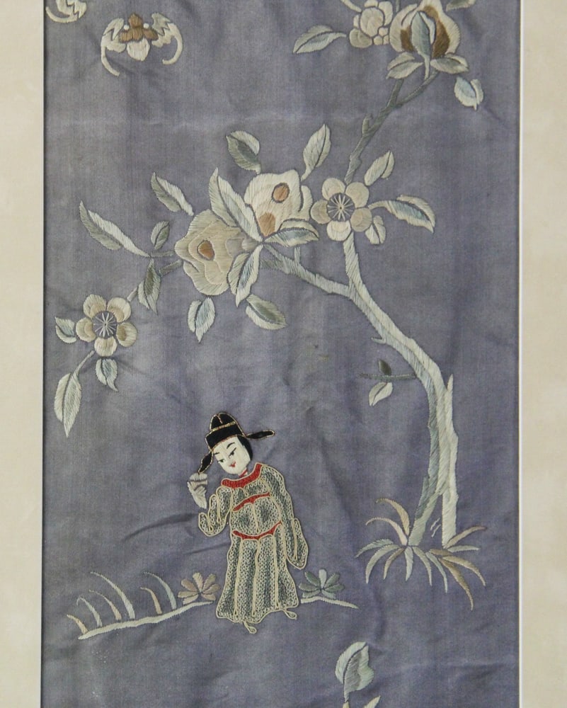 Chinese Embroidered Panel - 4