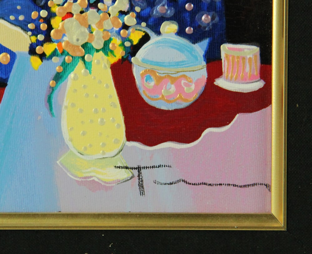 Itzchak Tarkay, "Pensive Gaze", Serigraph - 5