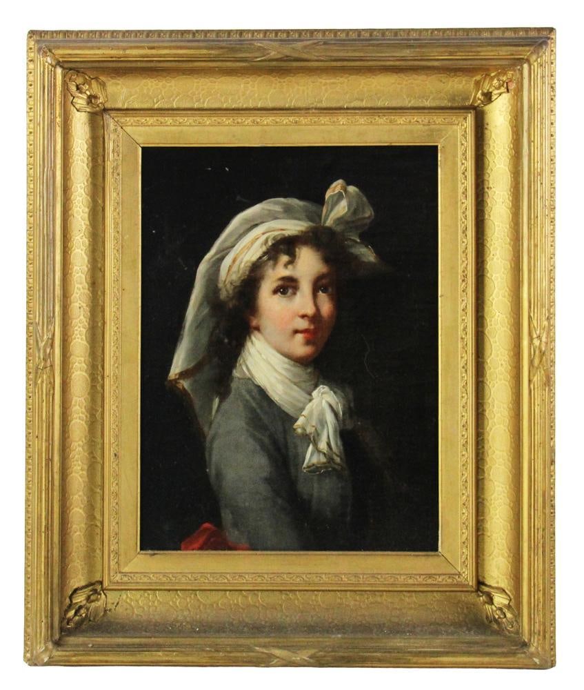 Early 19thC Copy of Self-Portrait by Vigee Le Brun (1 of 8)