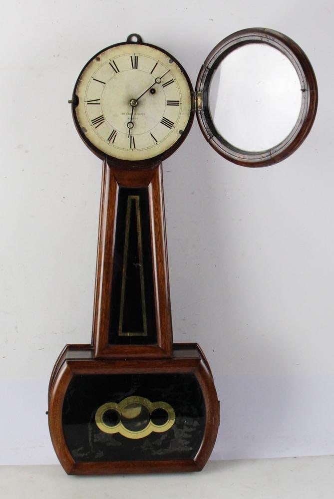 Howard and Davis Banjo Clock, 1840 - 12