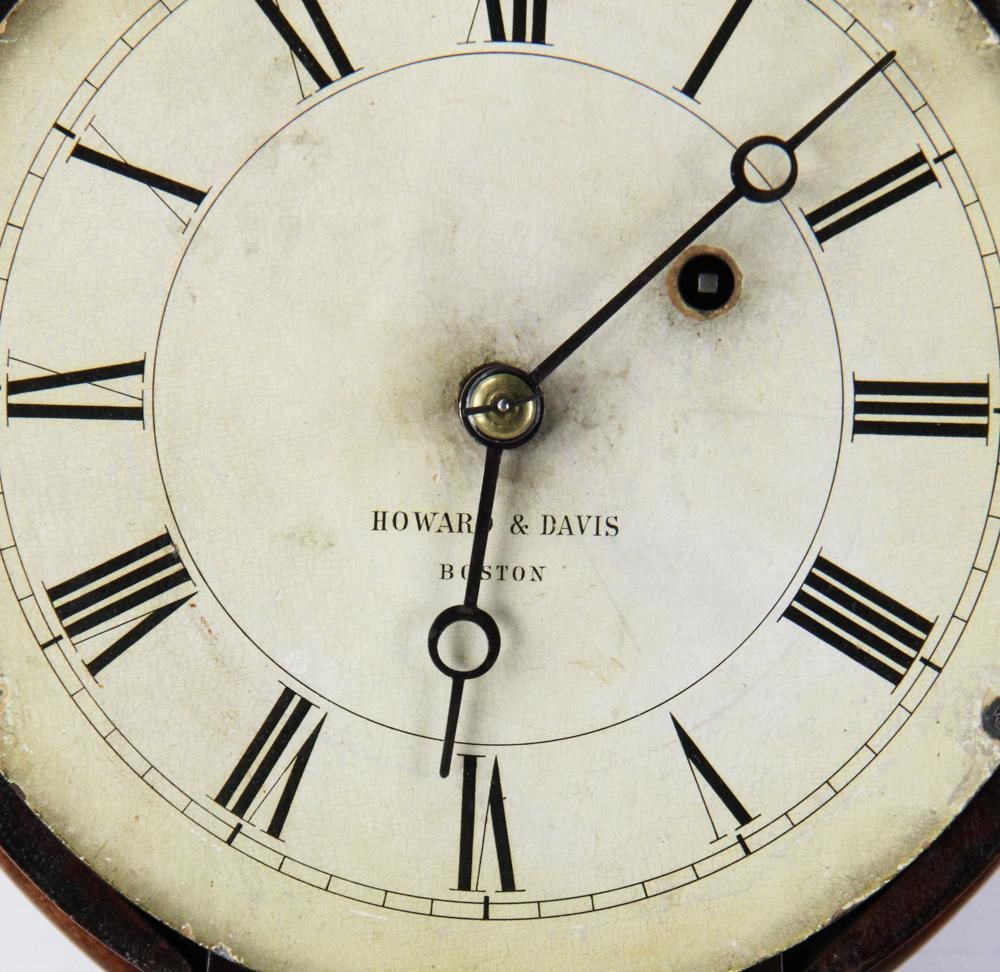 Howard and Davis Banjo Clock, 1840 - 14