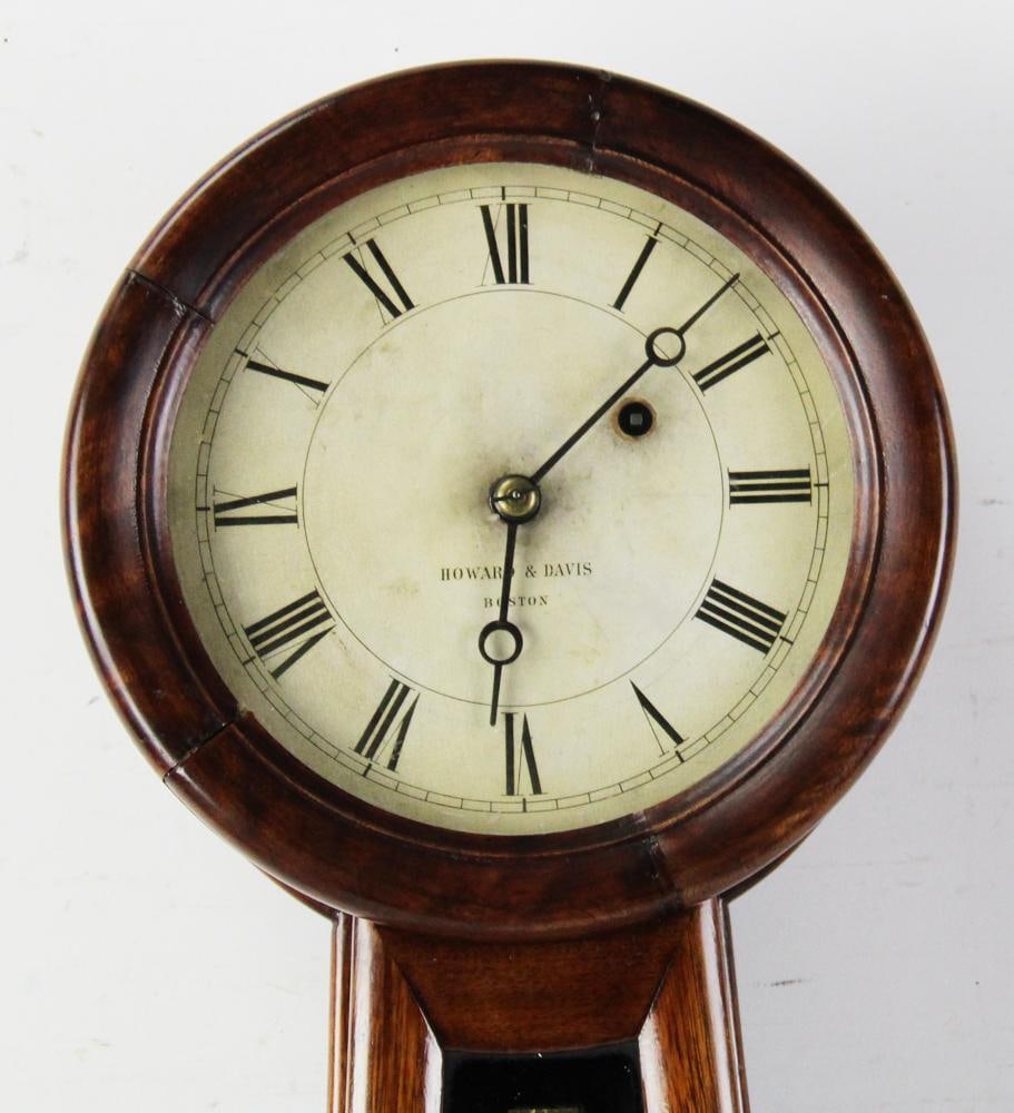 Howard and Davis Banjo Clock, 1840 - 2