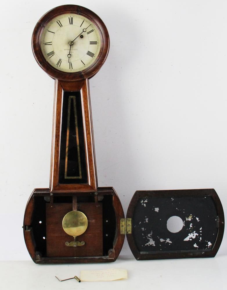Howard and Davis Banjo Clock, 1840 - 7