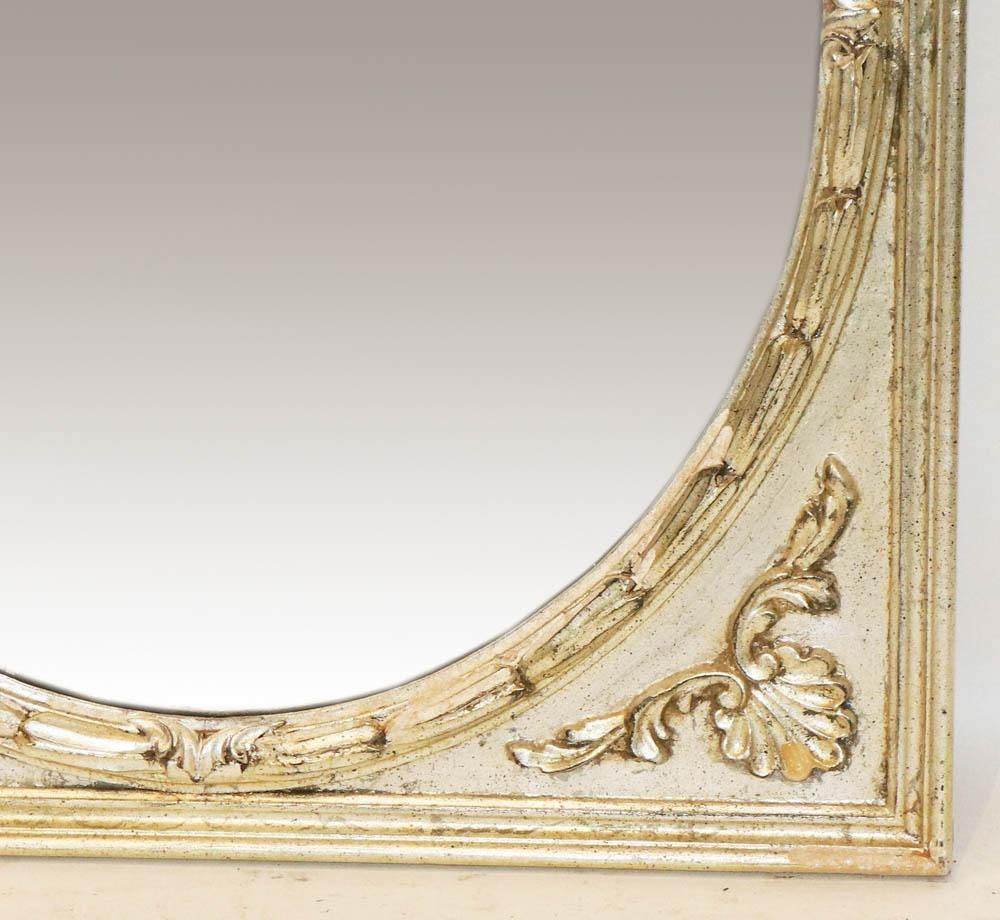 Continental Silver Gilt Mirror - 3
