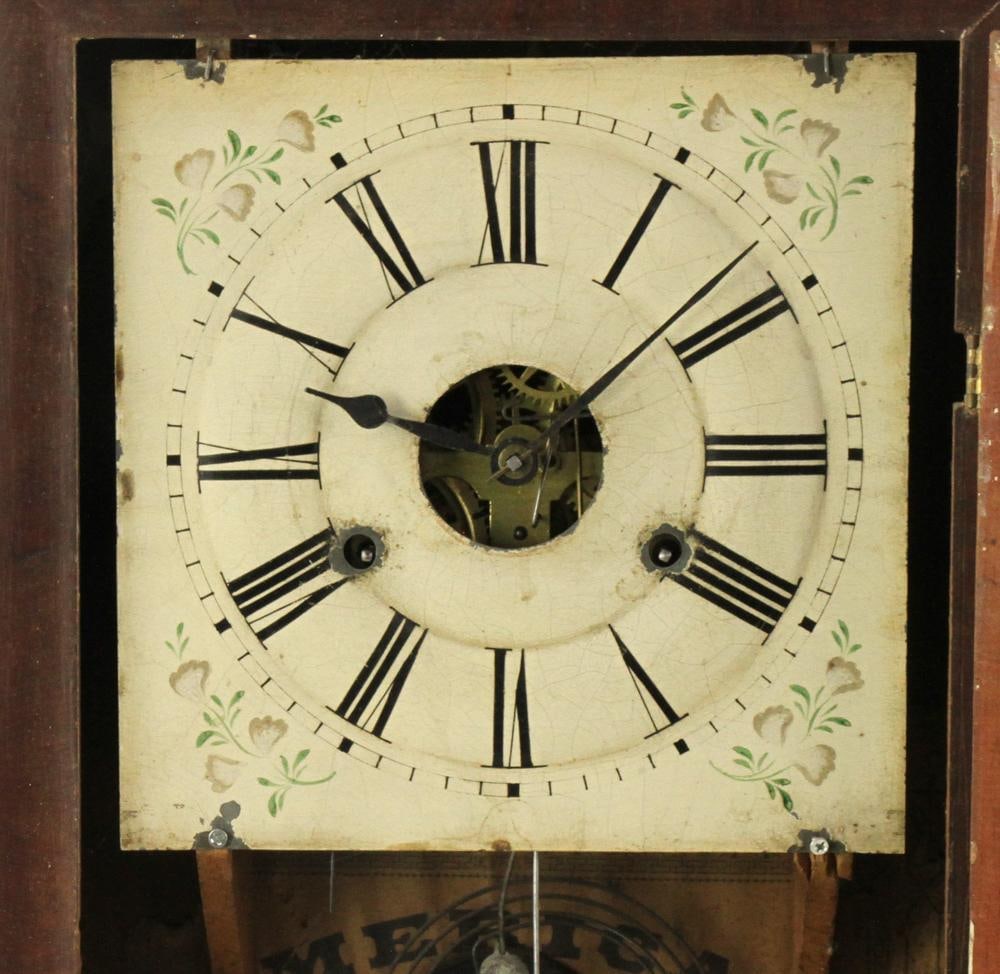 19thC New Haven Clock Co. 30-hr Clock - 8
