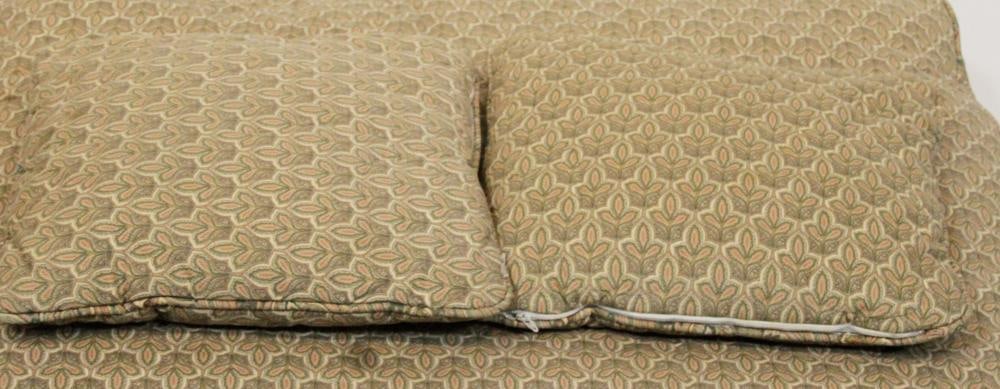 Ottoman with Matching Pillows - 6