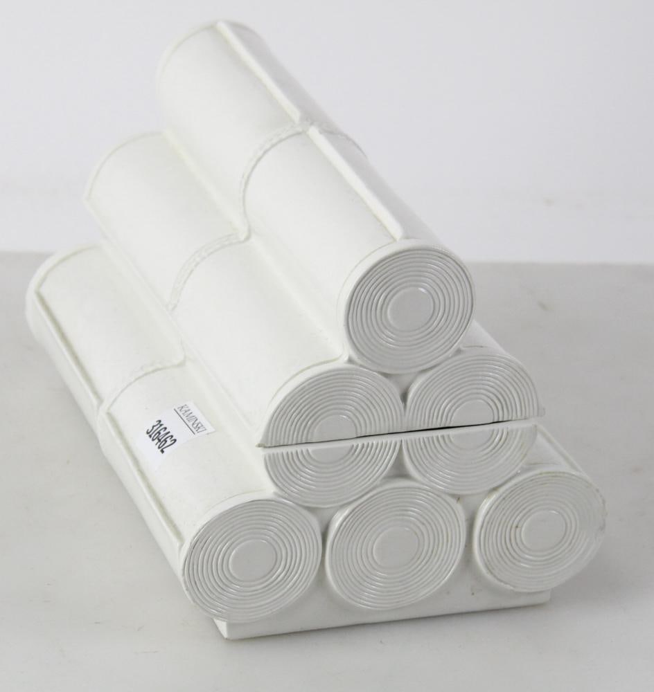 Ceramic Boxes Attributed to Borghese, Italy - 6