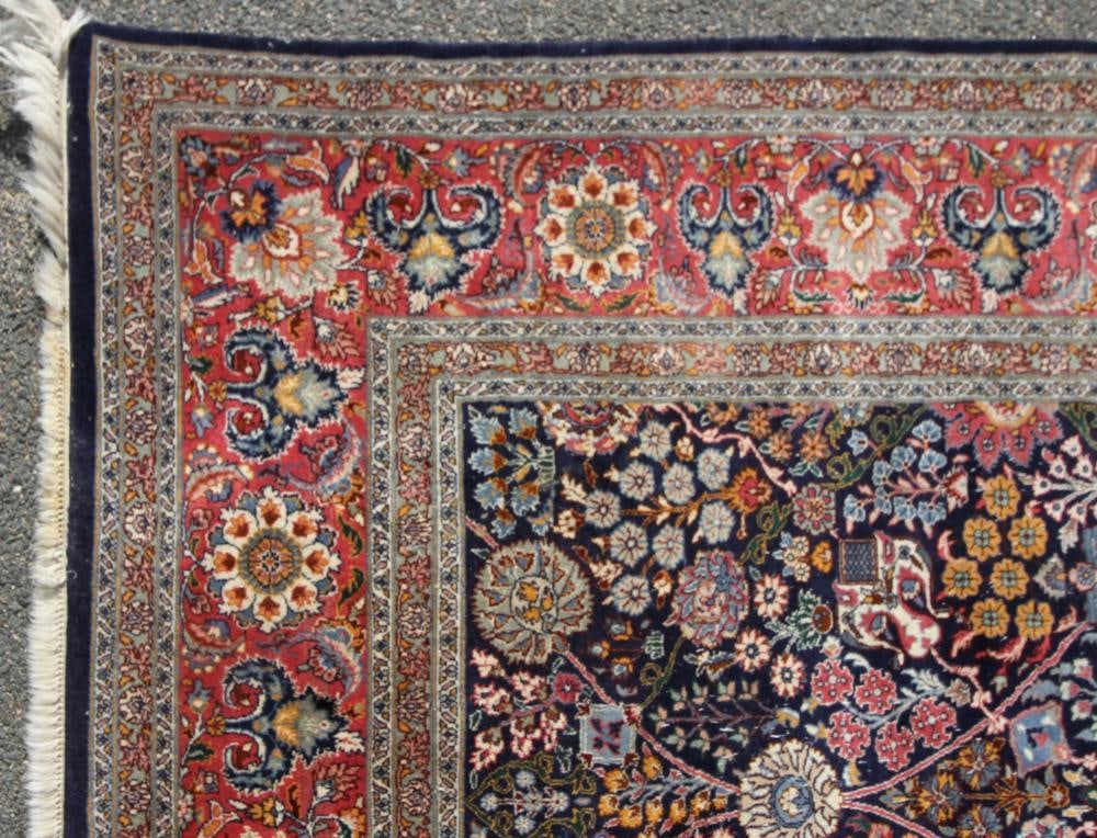 Fine Indo Tabriz Rug - 6