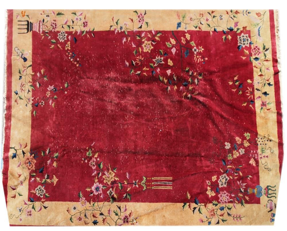 Antique Chinese Rug - 2