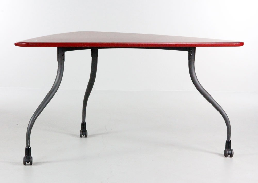 Herman Miller Computer Table: Herman Miller corner computer table, 2005. Provenance: San Diego, CA collector.