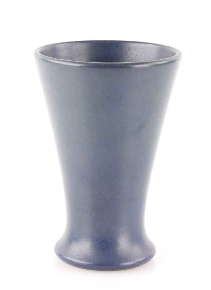 Marblehead Pottery Flared Form: Marblehead Pottery flared form, signed on bottom, 5 1/2"h. Provenance: MA estate.