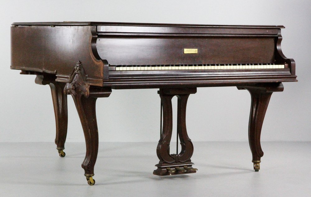 Knabe Baby Grand Piano: Knabe, Baltimore MD, baby grand piano, serial # 99937.