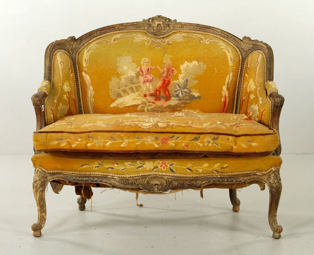19th C. French Settee
