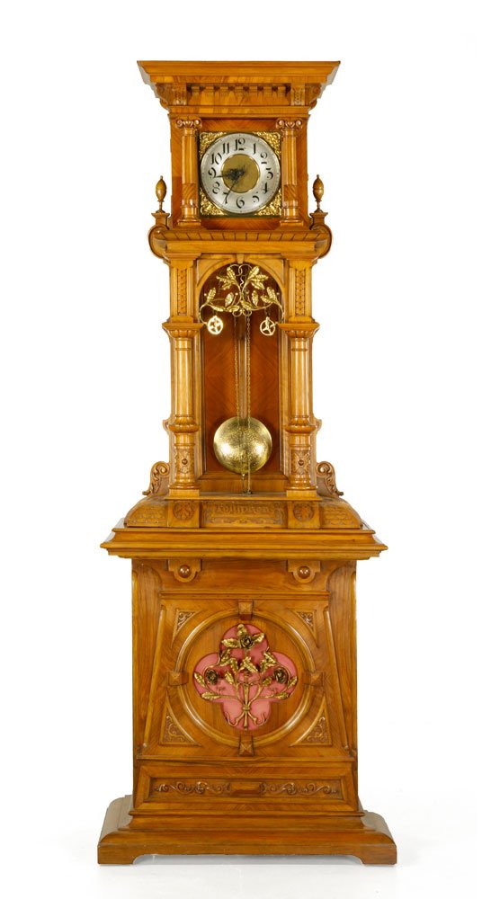 Rare Polyphon Music Box and Clock